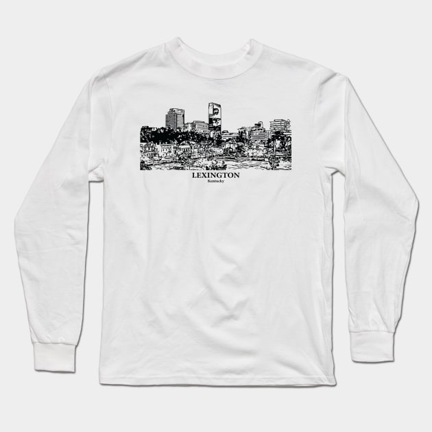 Lexington - Kentucky Long Sleeve T-Shirt by Lakeric